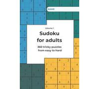 Sudoku for adults - Volume 1: 360 tricky puzzles from easy to hard | Logic training & brain jogging for beginners & advanced learners | Ideal for ... (Dr. BrainFit - Rätselspaß für Erwachsene)