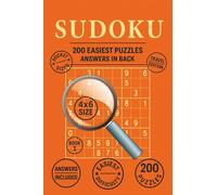 Sudoku for Beginners: Book 1: 200 Easiest Puzzles for Relaxing Fun - Pocket-Sized 4x6 Travel Edition with Answers in Back (The Sudoku Challenge Series)