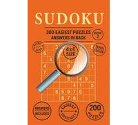 Sudoku for Beginners: Book 2: 200 Easiest Puzzles for Relaxing Fun - Pocket-Sized 4x6 Travel Edition with Answers in Back (The Sudoku Challenge Series)