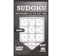 Sudoku for Everyone: Volume 2: 100 Easy Sudoku Puzzles in a Portable 5x8 Pocket Book - Large Print for Kids, Teens, Adults & Seniors
