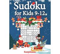 Sudoku for Kids 9-12: 200 Fun Sudoku Puzzles for Kids with Solutions - Large Print - Christmas Edition