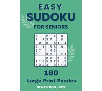 Sudoku for Seniors | 180 easy puzzles | large print edition 2026: Easy sudoku for relaxation and brain training - Puzzles with complete solutions