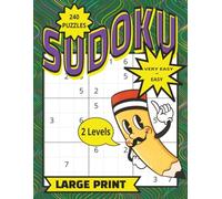 Sudoku for Seniors Easy Large Print: Beginner-Friendly Sudoku Puzzle Book for Adults | Big Grids, Large Numbers, Stress-Free Fun: Levels Very Easy to Easy