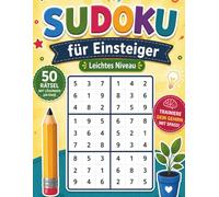 SUDOKU für Einsteiger Leichtes Niveau: Trainiere Logik und Konzentration