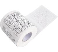 Sudoku Game Toilet Paper, Funny Sudoku Toilet Paper Roll, Challenging Sudoku Puzzles On Every Sheet, Bathroom Tissue Paper for Birthday Party Novelty Gift Idea