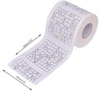 Sudoku Game, Toilet Paper, Games, Roll, Paper Towel, Tenacity, Durable, Fun, Printed Toilet Paper, Household Cleaning Tools, Useful and Practical Toilet Tissues Home Care and Cleaning