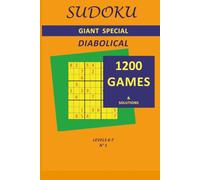 SUDOKU GIANT SPECIAL 1200 GAMES DIABOLICAL