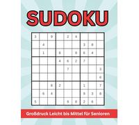 Sudoku Großdruck Leicht bis Mittel für Senioren