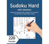 Sudoku Hard: A Premium Collection of 220 Hard-Level Sudoku Puzzles, Sharpen Your Mind with 220 Difficult Challenges (Sudoku Series)
