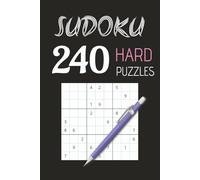 Sudoku Hard puzzle book: A fun puzzle book, handy size 6” x 9” to pack in your bag or ruck with all the solutions included - The Perfect Challenge to sharpen your mind suitable for all skill sets.