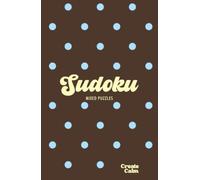 Sudoku in Polka Dots: A Giftable Hardcover Puzzle Book for Your Analog Life | Pretty Aesthetic Mixed Puzzles in Brown and Pastel Blue (Hardcover Sudoku)