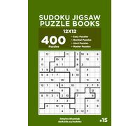 Sudoku Jigsaw Puzzle Books - 400 Easy to Master Puzzles 12x12 (Volume 15)