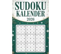 Sudoku Kalender 2026: 365 Anspruchsvolle Logikrätsel für Jeden Tag - Tägliches Gehirntraining für Erwachsene und Senioren