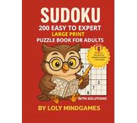 Sudoku Large Print for Adults - 200 Puzzles from Easy to Expert (8.5x11) 1 Puzzle Per Page + 20 Samurai Bonus): Clear and Comfortable Large Print ... Mindgames Sudoku - Large Print Collection)