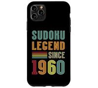 Sudoku Legend 1960 Numbers Puzzle 65th Birthday Sudoku Case for iPhone 11 Pro Max