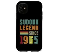 Sudoku Legend 1965 Numbers Puzzle 60th Birthday Sudoku Case for iPhone 11