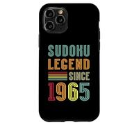 Sudoku Legend 1965 Numbers Puzzle 60th Birthday Sudoku Case for iPhone 11 Pro