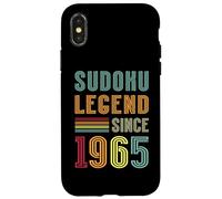 Sudoku Legend 1965 Numbers Puzzle 60th Birthday Sudoku Case for iPhone X/XS