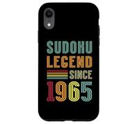 Sudoku Legend 1965 Numbers Puzzle 60th Birthday Sudoku Case for iPhone XR