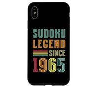 Sudoku Legend 1965 Numbers Puzzle 60th Birthday Sudoku Case for iPhone XS Max