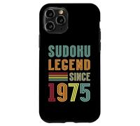 Sudoku Legend 1975 Numbers Puzzle 50th Birthday Sudoku Case for iPhone 11 Pro