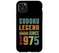 Sudoku Legend 1975 Numbers Puzzle 50th Birthday Sudoku Case for iPhone 11 Pro Max