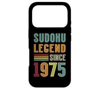 Sudoku Legend 1975 Numbers Puzzle 50th Birthday Sudoku Case for iPhone 17 Pro