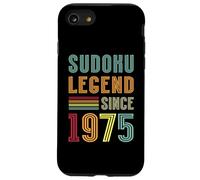 Sudoku Legend 1975 Numbers Puzzle 50th Birthday Sudoku Case for iPhone SE (2020) / 7 / 8