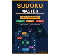 Sudoku Master: 500 Puzzles for Adults and Kids: Easy, Medium & Hard 9x9 Sudoku Puzzles with Answers - Brain Training for All Ages