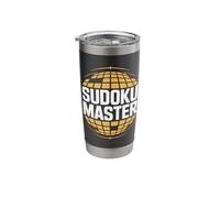 Sudoku Master Puzzle Solving Enthusiast Tee Stainless Steel Insulated Tumbler