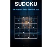 Sudoku Masters Collection: 600 Puzzles for Adults - Easy, Medium & Hard Levels