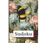 Sudoku Medium: 300-02 Puzzles Brain Training for Intermediate Players (sudoku medium 300 - complete collection series - perfect gift for puzzle junkie and seniors)