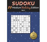 Sudoku: Medium Holiday Edition Vol 1 (Sudoku Holiday Edition)