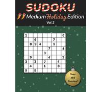 Sudoku: Medium Holiday Edition Vol 2 (Sudoku Holiday Edition)