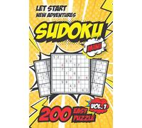 Sudoku Mini Book: 200 Sudoku Puzzles Easy Vol.1 in a Pocket Sized Book. Puzzle Book For Adults