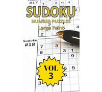 Sudoku Number Puzzles Vol 3: 50+ Large Print Sudoku Puzzles for Adults and Seniors | Easy to Hard Brain Games for Focus, Relaxation & Fun