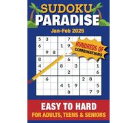 SUDOKU Paradise: Exercise your brain with puzzles from Very Easy to Very Hard - suitable for people of any age or skill level!