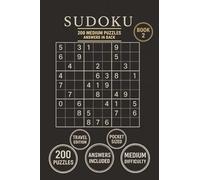 Sudoku Pocket Challenge - Book 2: Medium Edition: 200 All-New Medium Puzzles for Travel and Downtime | Pocket-Sized 4x6 Format with Answers Included (The Sudoku Challenge Series)