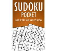 Sudoku Pocket: Large Print Sudoku Pocket Size Hard and Very Level for Adults (Mini Travel Size) - With Solutions in a pocket-sized book