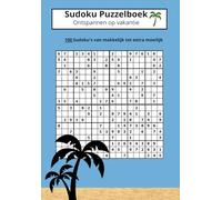 Sudoku Puzzelboek: Ontspannen op vakantie