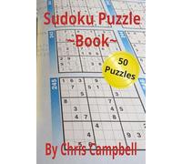 Sudoku Puzzle Book: 50 Puzzles, 100 Pages, 6X9 Inch, great for gift, Travel, or Vacation.