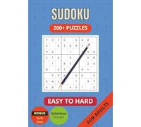 Sudoku Puzzle Book: Easy to Read Print | 6x9 inches, 184 pages | 200 + Puzzles | Easy, Intermediate, Hard, Very Hard, Insane | 9x9 Grid | ... Gifts for Vacations, Holidays and Free Times