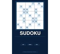 Sudoku Puzzle Book for Adults: 100 Original Sudoku Puzzles from Easy to Hard - Compact Travel Size Edition with Full Solutions