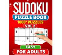 Sudoku Puzzle Book for Adults: 1000+ Easy Level Puzzles with Solutions - Vol 2