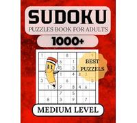 Sudoku Puzzle Book for Adults: 1000+ Medium Level Puzzles