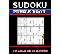 Sudoku Puzzle Book For Adults Age 88 Years Old: Unique Designs Huge Bargain Collection of Puzzles and Solutions, Medium to Hard Level, Tons of Challenge for your Brain,coloring book