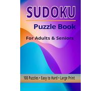 SUDOKU Puzzle Book For Adults & Seniors: 100 Easy to Hard Puzzles | Large Print Brain Games with Solutions | Relaxing and Challenging Sudoku for Focus, Memory & Fun (SWEAR WORD SEARCH)