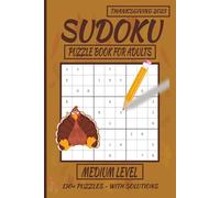 Sudoku Puzzle Book for Adults: Thanksgiving 2025 Edition