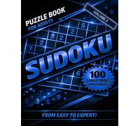 Sudoku Puzzle Book for Adults Volume 2: From Easy to Expert