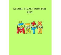 Sudoku Puzzle Book For Kids